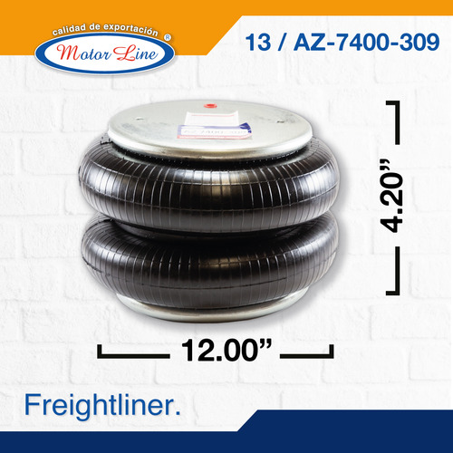 013 / Bolsa De Aire Para Suspensión / Freightliner