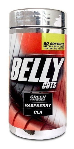 Belly Cuts Quemador Con Granos De Cafe Verde Y Cla X60 Caps