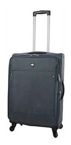 Maleta - Mia Toro Italy Idice Softside 24 Inch Spinner, Grey