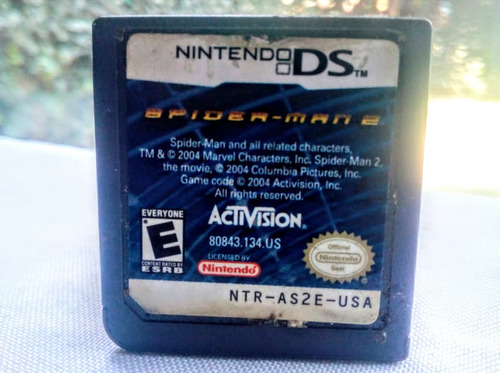 Spiderman 2 Nintendo Ds Usado Nds