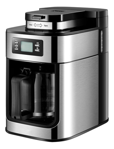 Cafetera Eléctrica Drip 1.2 L 2-8 Con Molinillo Watts Burr