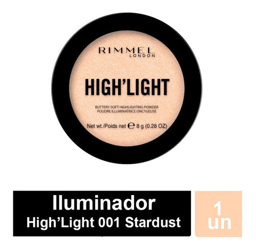 Iluminador En Polvo Rimmel Highlight