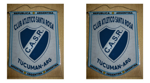 Banderin Grande 40cm Club Atlético Santa Rosa Tucuman