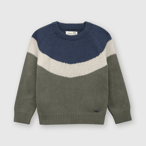 Sweater De Bebé Niño Vintage Verde (3 A 36 Meses)
