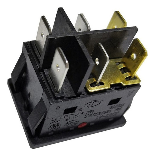 Interruptor Basculante 6pines Maquina Soldar, Caldera 3 Pzs
