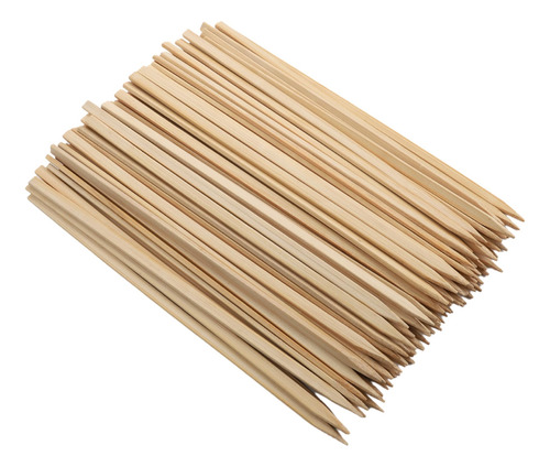 Pincho De Bambú Plano 20 Cm Bolsa De 100 Unidades