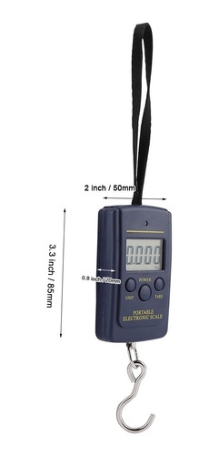 40kg/50kg 10g Portátil Electrónica Lcd Digital Colgante Lugg