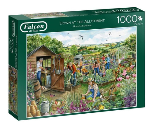 Rompecabezas Puzzle 1000 Piezas Jumbo Diset Down Allotment