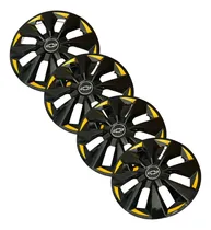 Comprar Tapones Rin 14 Polveras Beat Spark Corsa Tuning Bicolor