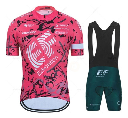 Para Conjunto De Jersey De Ciclismo Verano Ef Team 2022