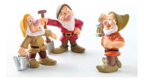 . Miniaturas De Blancanieves Y Los Siete Enanitos