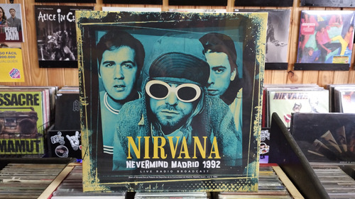 Nirvana  Live Madrid 1992 - Lp Importado