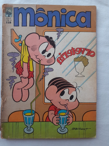 Mônica Nº 118 - Editora Abril - 1980 - Estado Regular