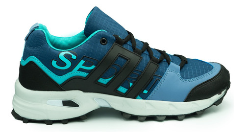 Zapatilla De Trekking Deportiva Hombre Blue