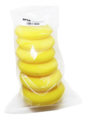 Imagen 5 de 7 de Spta Pads (6) Aplicadores Premium De Espuma Suave 4 In Cera