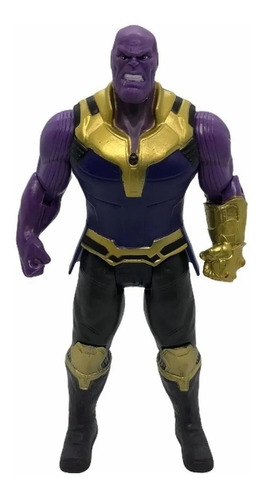 Muñecos Avengers Hulk Ironman Thor Spiderman Blister C/luz