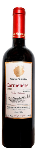 Vino Von Siebenthal Carmenere 750ml