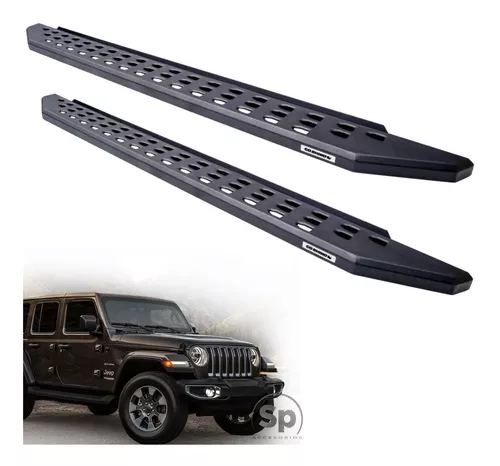 Incitar máquina de coser Sano Estribos Jeep Wrangler 4 Puertas Go Rhino Rb20 07/17