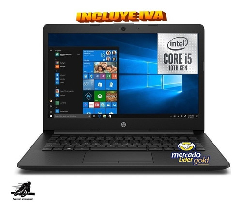 Imagen 2 de 8 de Laptop Portátil Hp Core I5 10ma 8gb Ssd 500gb Led 14, I3/i7