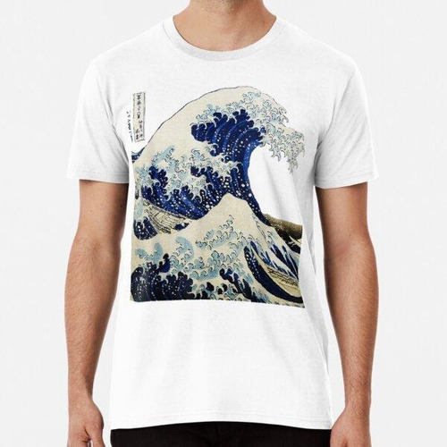 Remera Camiseta La Gran Ola De Kanagawa - Arte Vintage Japon