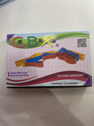Cintas Métricas Cbx X 12 Unidades