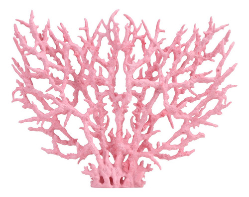 A Coral Artificial De Plástico For Decorar Pecera