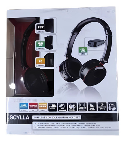 Auricular Speedlink Scylla Wireless Sl-4478-bk