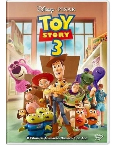 Dvd Toy Story 3 - Walt Disney - Original Lacrado