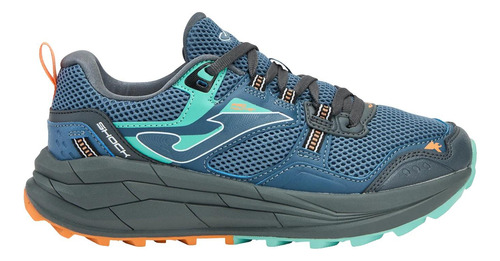 Zapatilla Trail Running Mujer Shock Azul Joma