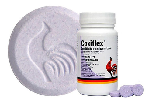 Alimento Coxiflex & Coccidicida & 50 Tabletas