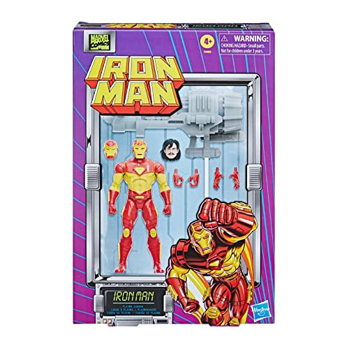 Hasbro Marvel Legends Series Retro Iron Man 6-inch Action Fi