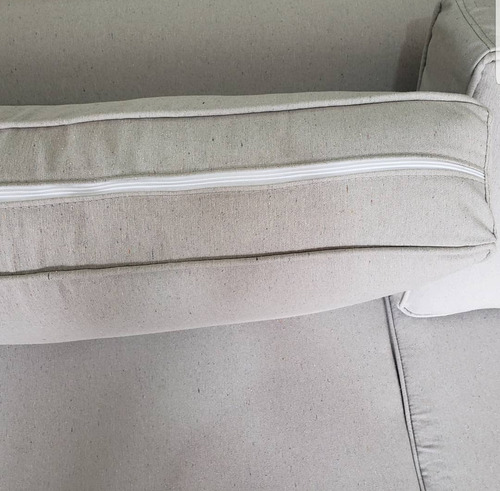 Sofá Sillón Tela Rústica Bora