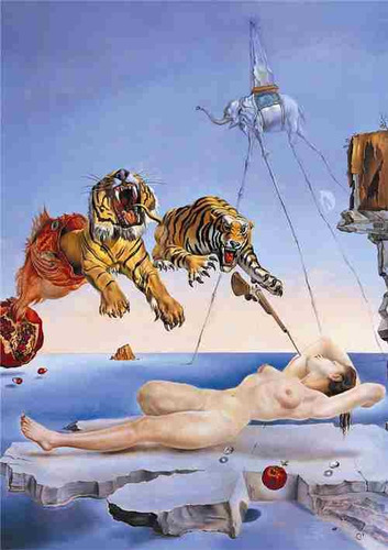 Cuadros De Dalí - Sueño Causado Y Sus Mejores Obras 60x50