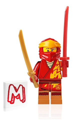 Lego Ninjago Core Minifigure Kai Con Espadas Duales (todas
