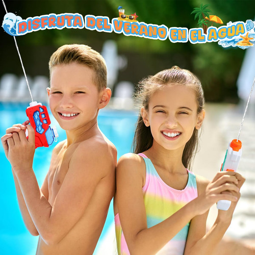 Yanlin 3pcs Pistola De Agua, Aspecto Fresco Pistola Agua,