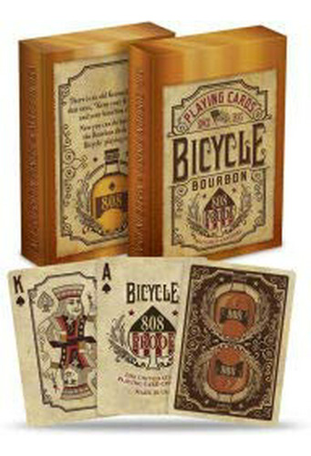 Baraja De Cartas Vintage Bourbon Bicycle