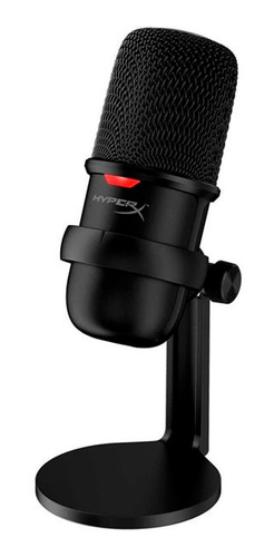 Microfono Gamer Hyperx Solocast Negro Usb Podcast Streaming