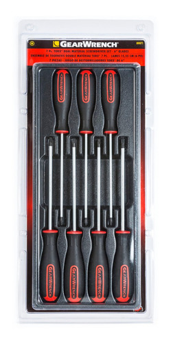 Desarmadores Torx Material Dual Juego Gearwrench 80071 7 Pz