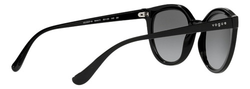 Lente De Sol Vogue 0vo5427s Oval Ciclismo Y Skate Grey Gradient Black Black