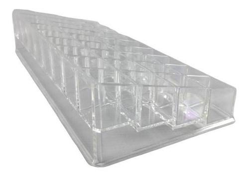 Imagem 5 de 6 de Organizador De Cosmeticos Acrilico 36 Cav 25x11,7x5,7cm K999