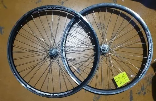 Rin Para Bicicleta Rodada 27.5 Mtb Aerodin mico Aluminio Par