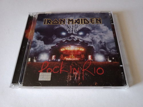 Iron Maiden Rock In Rio 2cds Nacional 