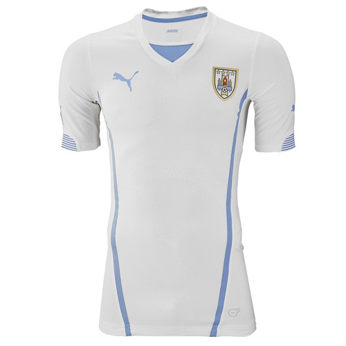 Camiseta Puma De Uruguay Alternativa Modelo 2014 De Fútbol