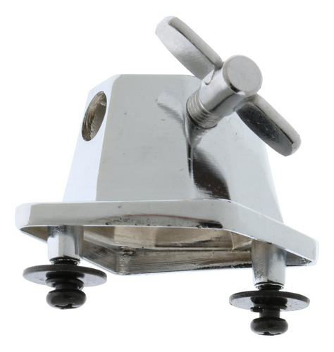- 3pcs Chrome Pierna Soporte De Montaje Tom Drum Set Pieza