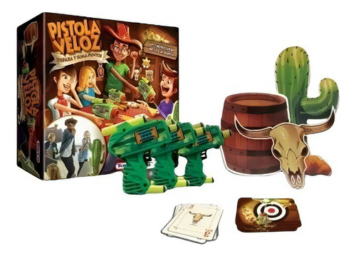 Juego De Mesa Pistola Veloz 18010 Toyco