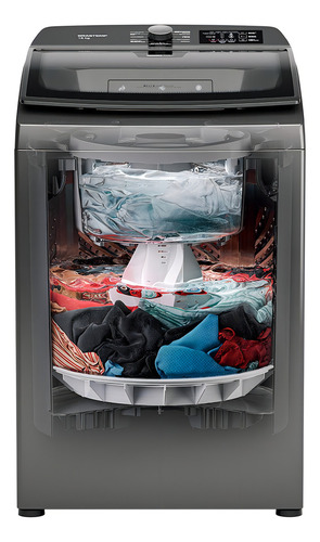 Mquina De Lavar 16kg Tecnologia Double Wash Tira Manchas 110v