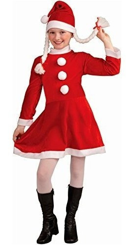 Forum Novedades Deluxe Lil Ms Santas Helper Costume Child Me