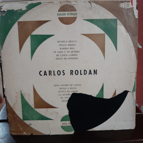 Vinilo Carlos Roldan T1