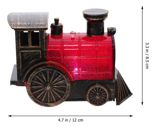 Adorno Clásico De Modelo De Tren, Diseño De Tren Simulado, 1