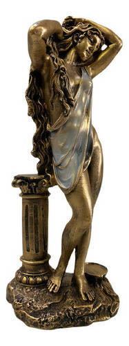 Estátua Grega Afrodite - Decoração Resina Cor Branco
